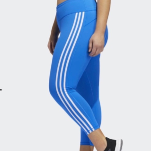 Adidas Believe This 2.0 3-stripes 7/8 Tights size 4X NWT - Picture 10 of 10